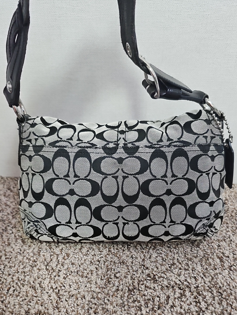 COACH 11862 SOHO SIGNATURE FLAP SHOULDER BAG BFPM-08-041 View 3